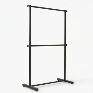 7ft Double Rod Premium Clothing Rack Stand | Open wordrope