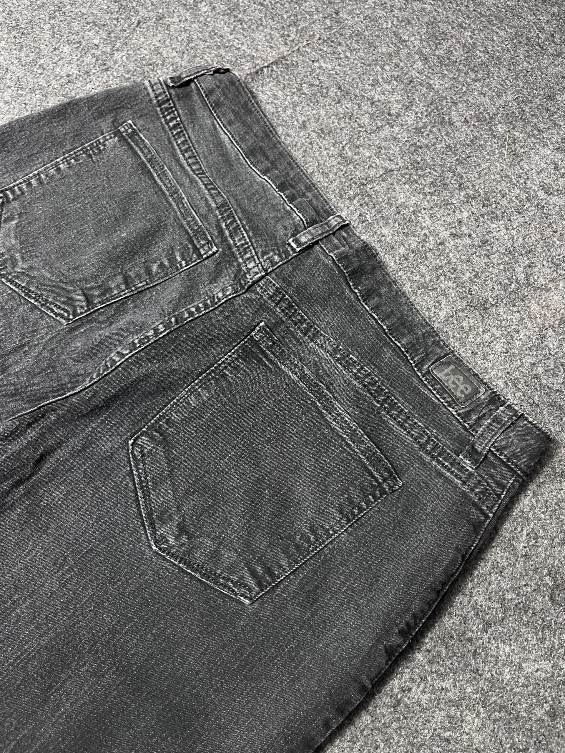 Lee Vintage Washed Black Denim Jeans - Image 2