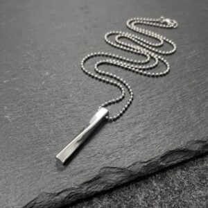 Premium Minimal Bar Pendant Chain | Stainless Steel | Everyday Style